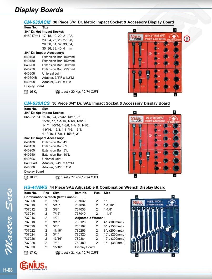 Genius Tools USA Master Tools Catalog Weekly Ad January 1 - December 31, 2026