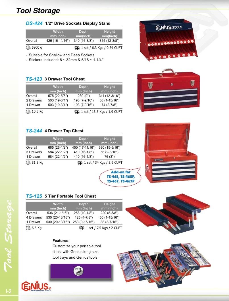 Genius Tools USA Master Tools Catalog Weekly Ad January 1 - December 31, 2026