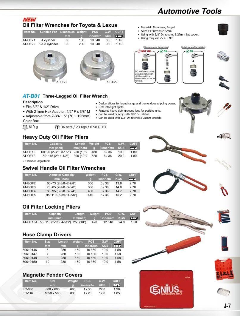 Genius Tools USA Master Tools Catalog Weekly Ad January 1 - December 31, 2026