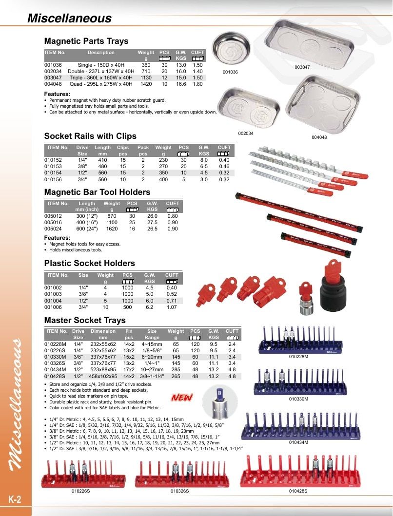 Genius Tools USA Master Tools Catalog Weekly Ad January 1 - December 31, 2026