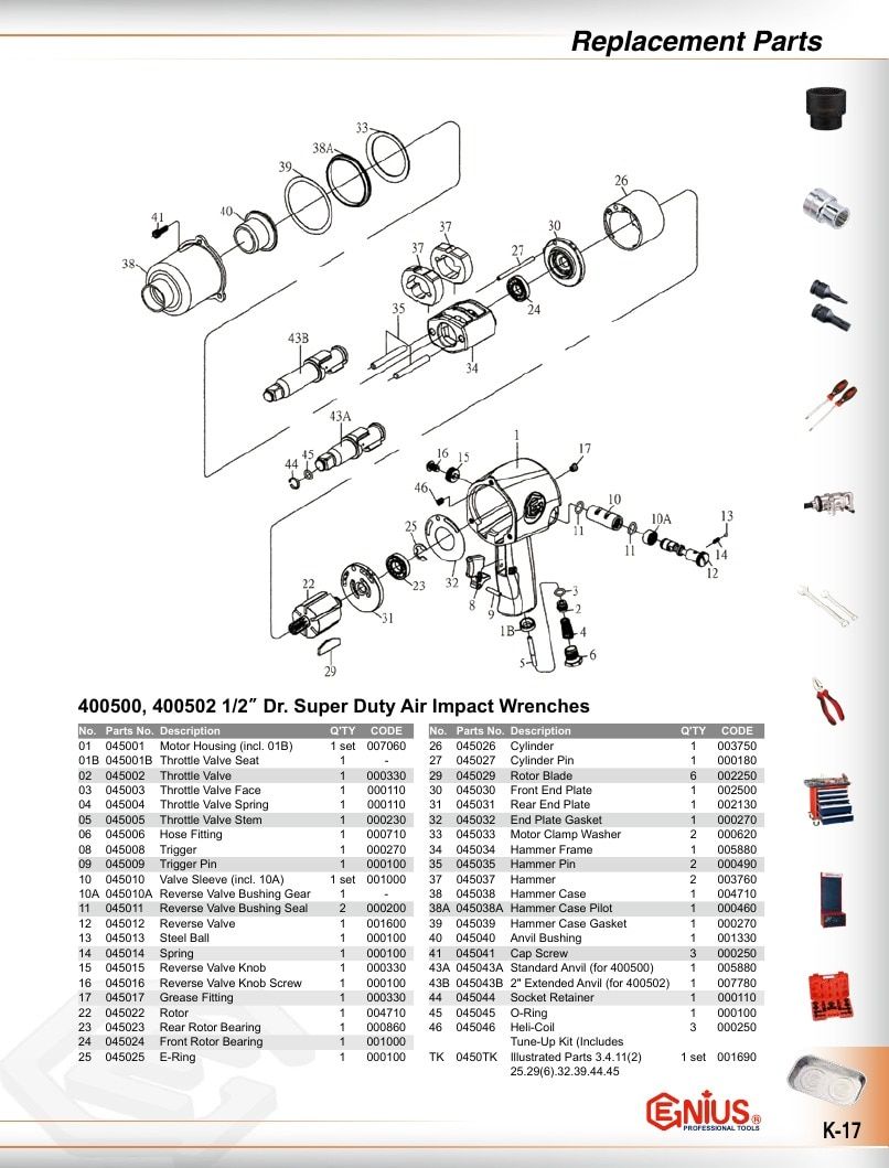 Genius Tools USA Master Tools Catalog Weekly Ad January 1 - December 31, 2026