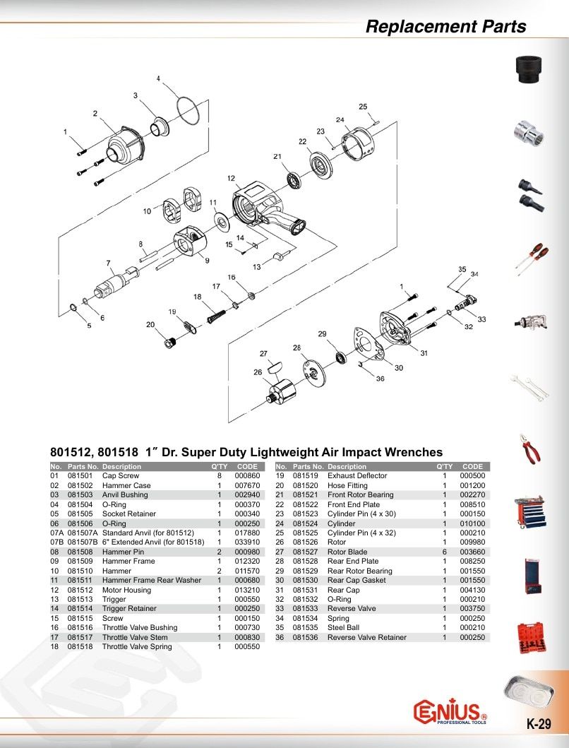 Genius Tools USA Master Tools Catalog Weekly Ad January 1 - December 31, 2026