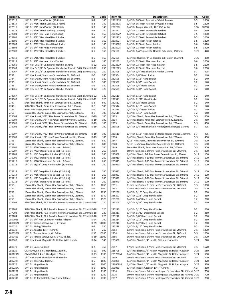 Genius Tools USA Master Tools Catalog Weekly Ad January 1 - December 31, 2026