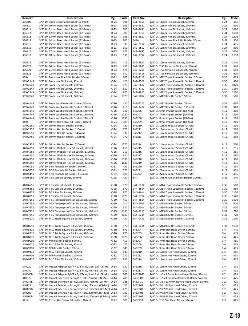 Genius Tools USA Master Tools Catalog Weekly Ad January 1 - December 31, 2026
