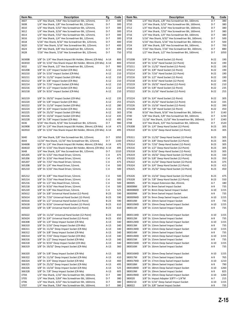 Genius Tools USA Master Tools Catalog Weekly Ad January 1 - December 31, 2026