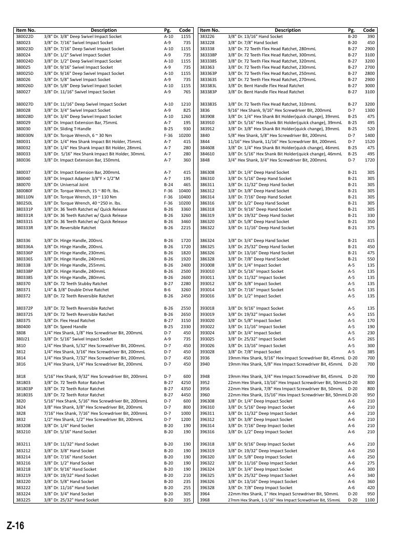 Genius Tools USA Master Tools Catalog Weekly Ad January 1 - December 31, 2026