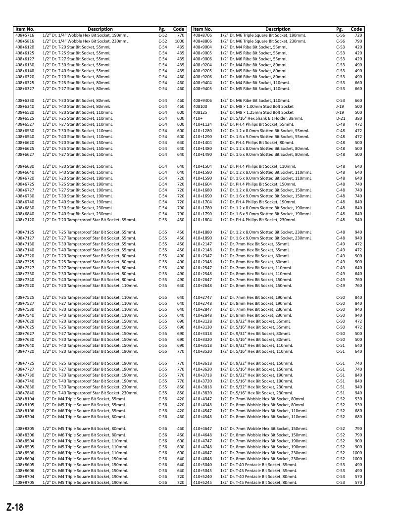 Genius Tools USA Master Tools Catalog Weekly Ad January 1 - December 31, 2026
