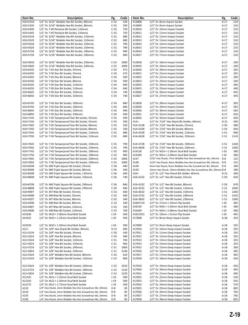 Genius Tools USA Master Tools Catalog Weekly Ad January 1 - December 31, 2026