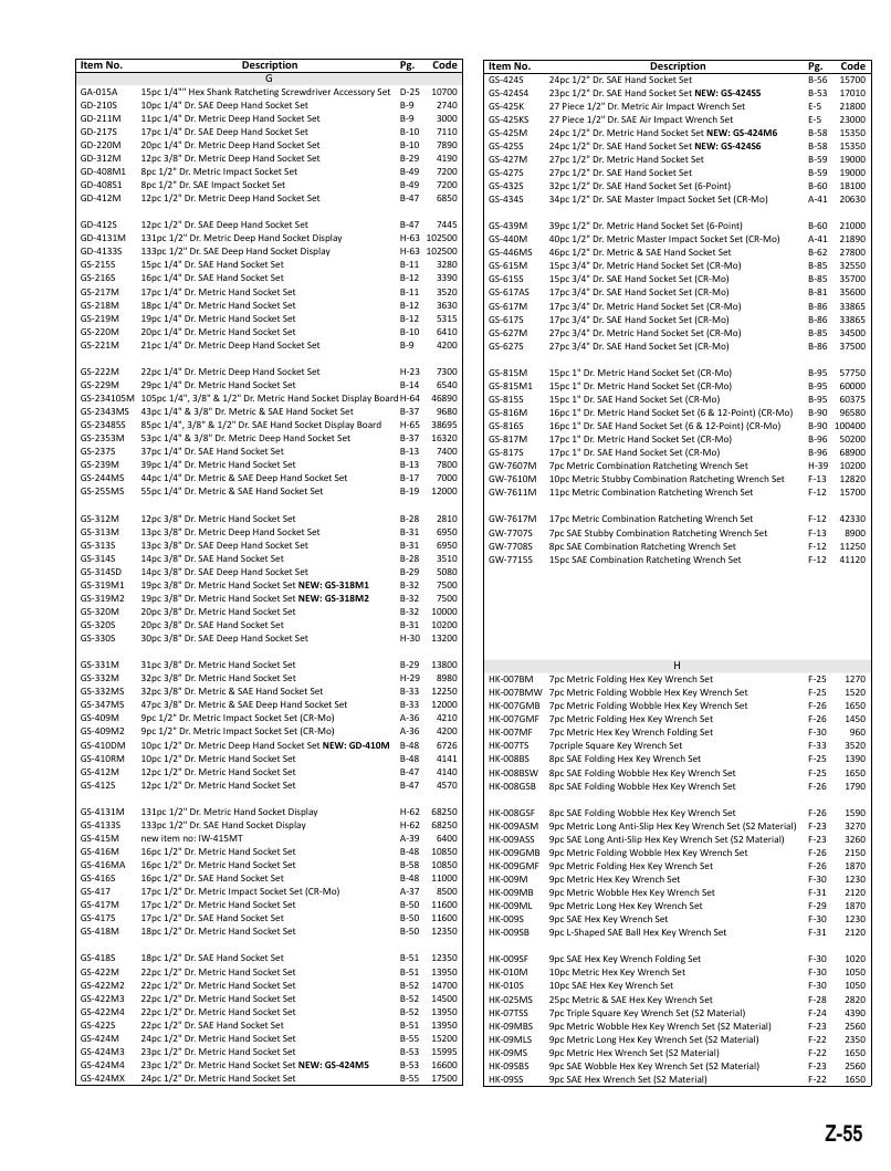 Genius Tools USA Master Tools Catalog Weekly Ad January 1 - December 31, 2026