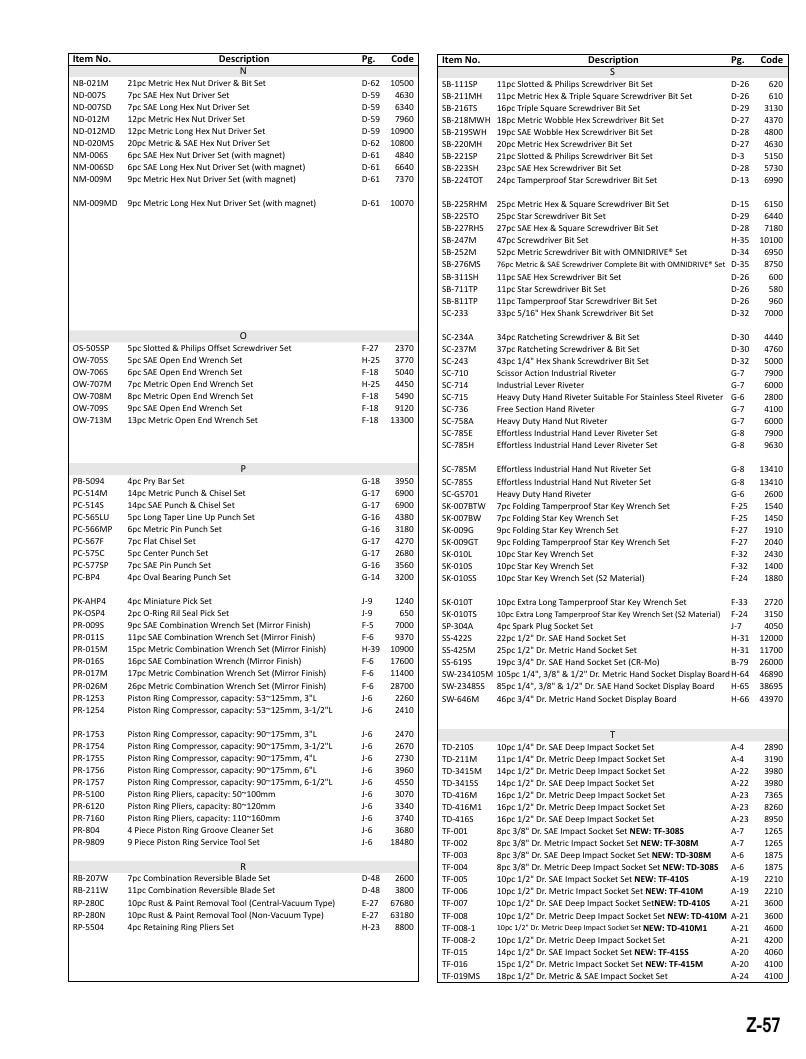 Genius Tools USA Master Tools Catalog Weekly Ad January 1 - December 31, 2026