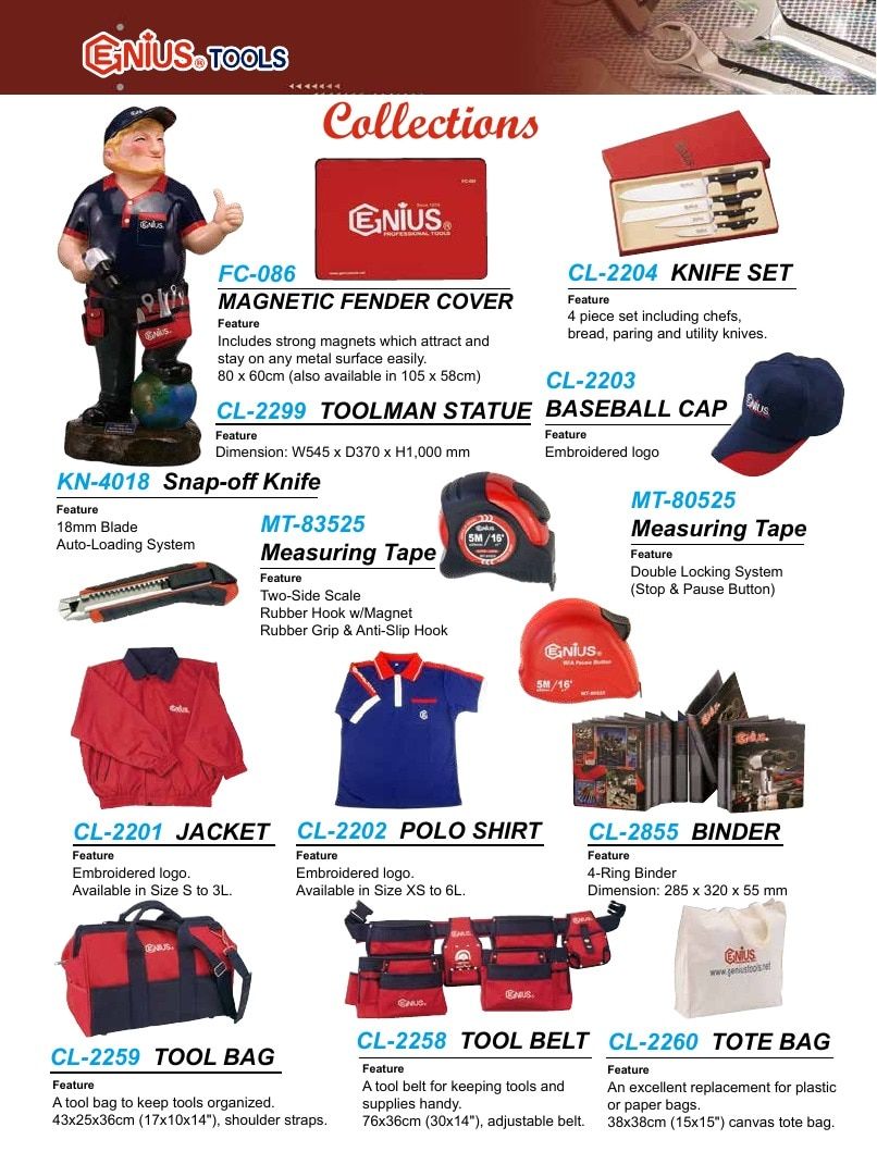 Genius Tools USA Master Tools Catalog Weekly Ad January 1 - December 31, 2026