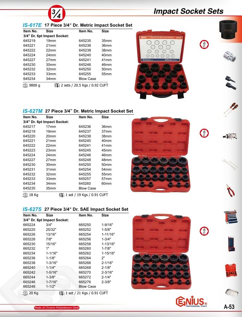 Genius Tools USA Master Tools Catalog Weekly Ad January 1 - December 31, 2026