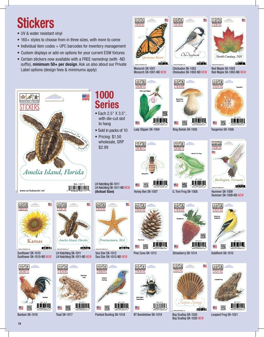 Earth Sky + Water Art Products Catalog Weekly Ad January 1 - December 31, 2026