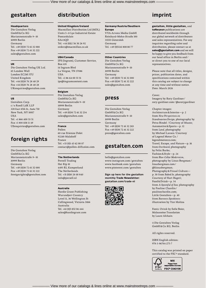 Gestalten Fall Books Catalog Weekly Ad January 1 - December 31, 2026