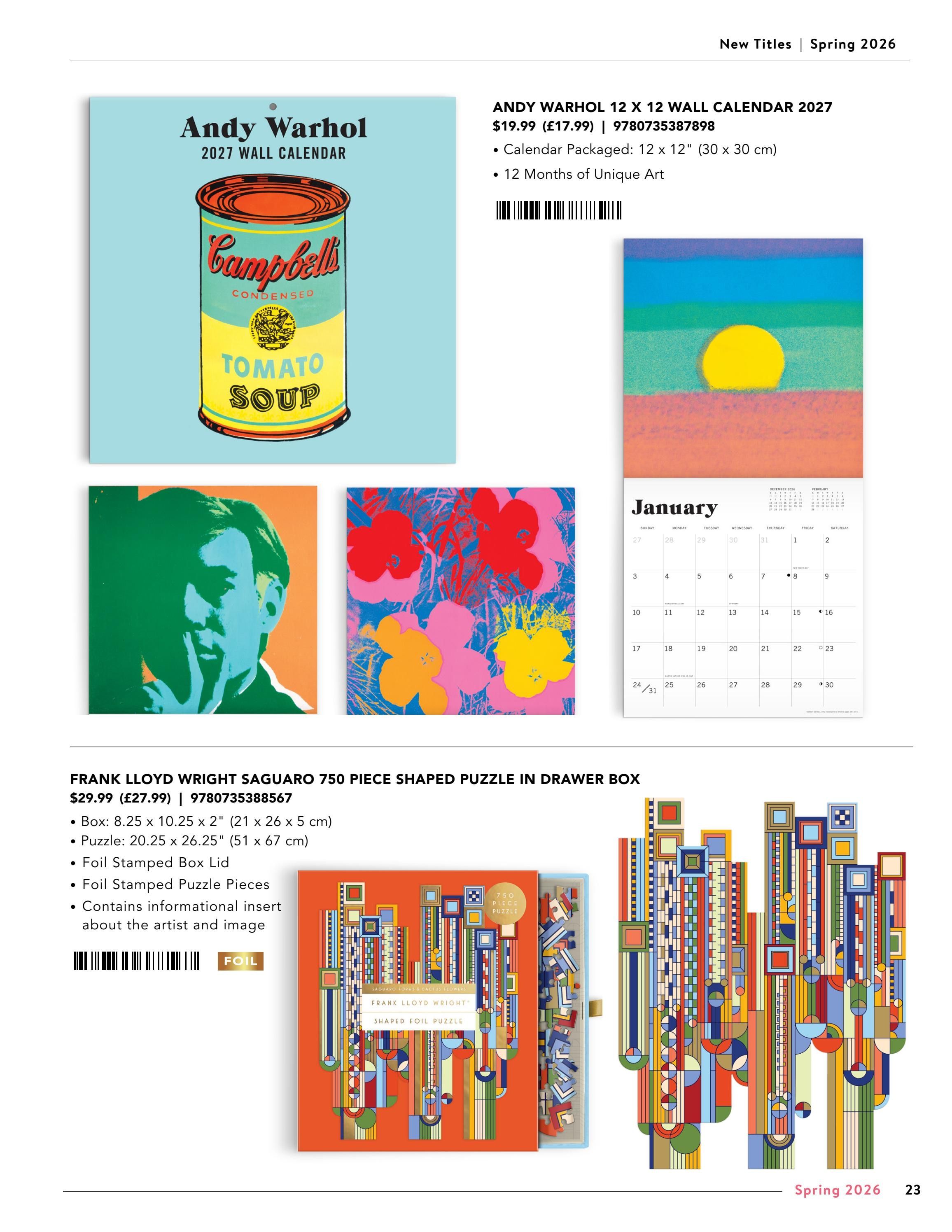 Galison Spring Gifts Catalog Weekly Ad January 1 - December 31, 2026