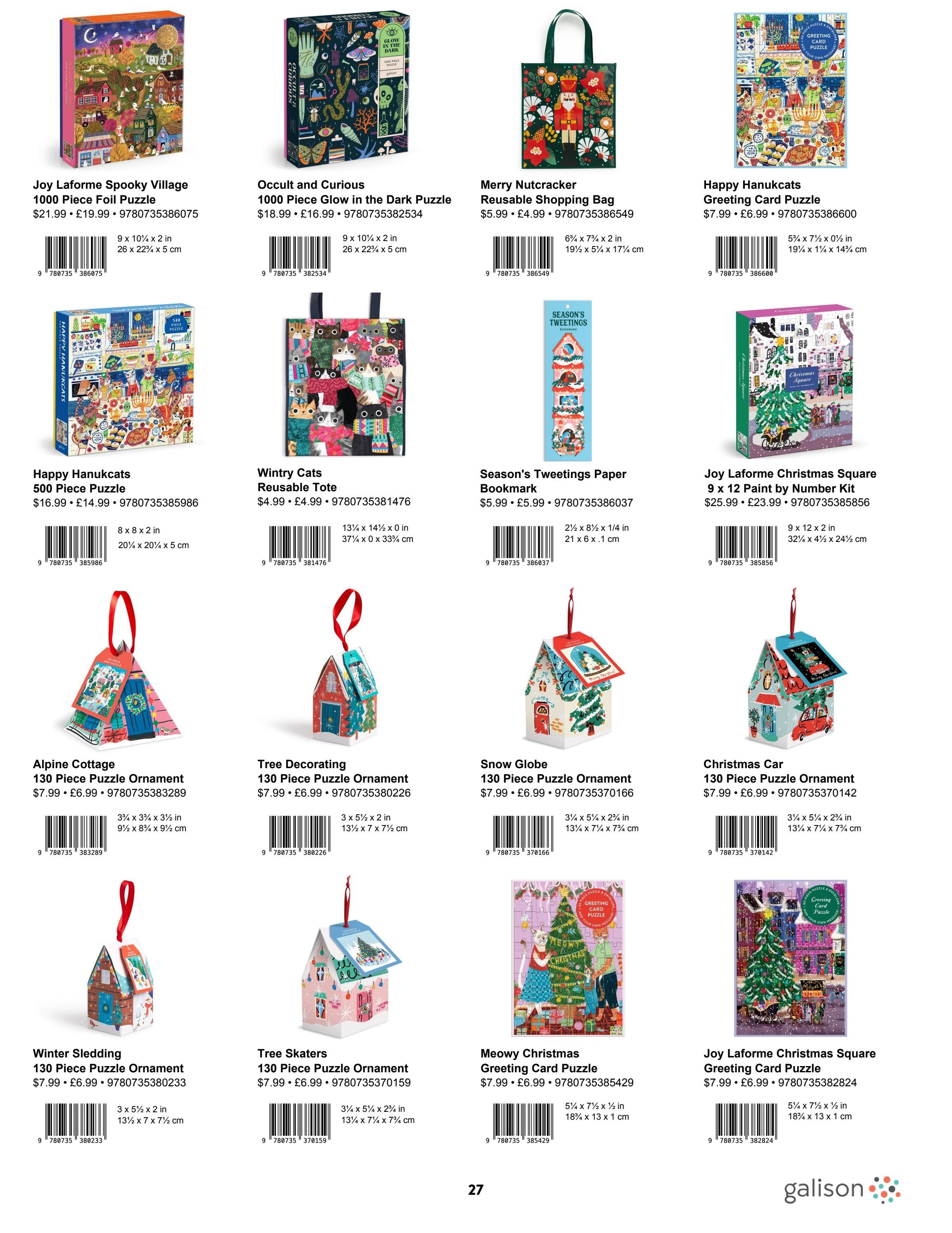 Galison Spring Gifts Catalog Weekly Ad January 1 - December 31, 2026