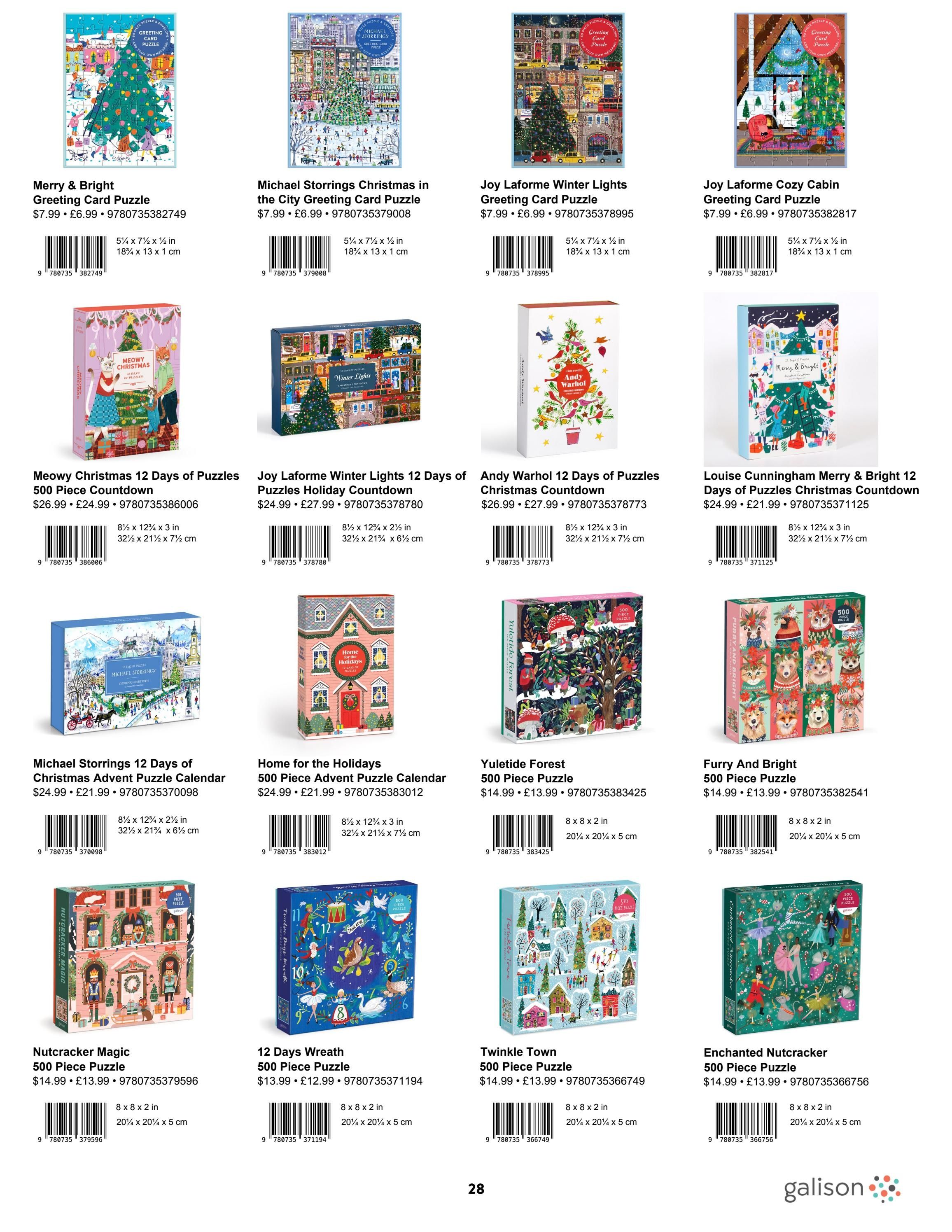 Galison Spring Gifts Catalog Weekly Ad January 1 - December 31, 2026
