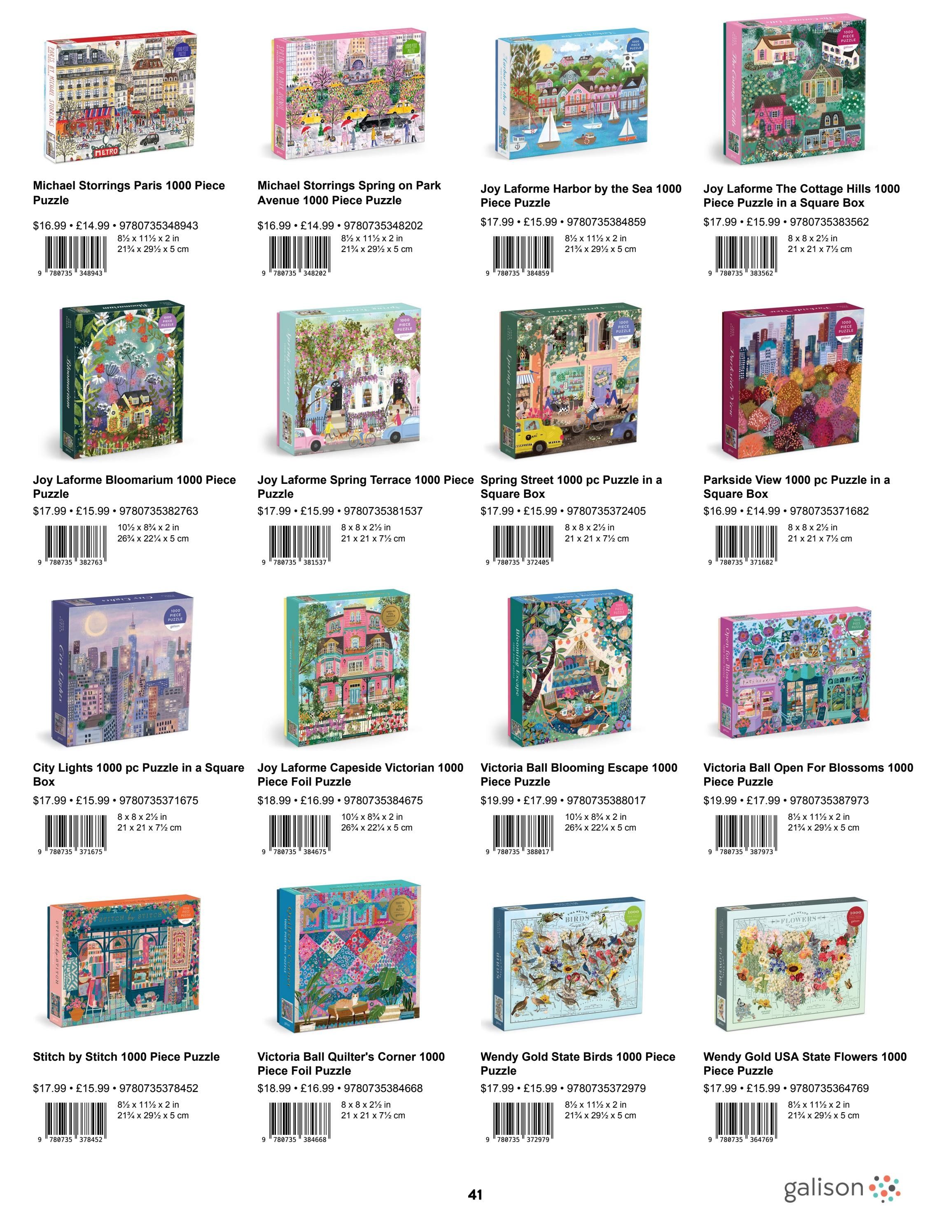 Galison Spring Gifts Catalog Weekly Ad January 1 - December 31, 2026