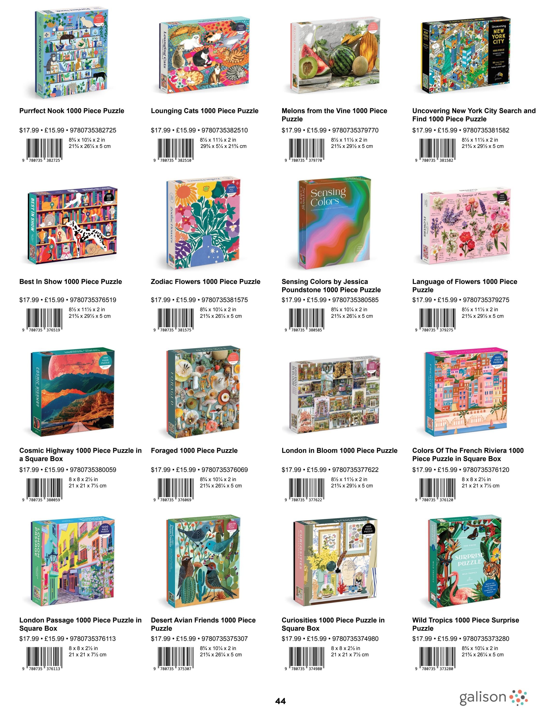 Galison Spring Gifts Catalog Weekly Ad January 1 - December 31, 2026
