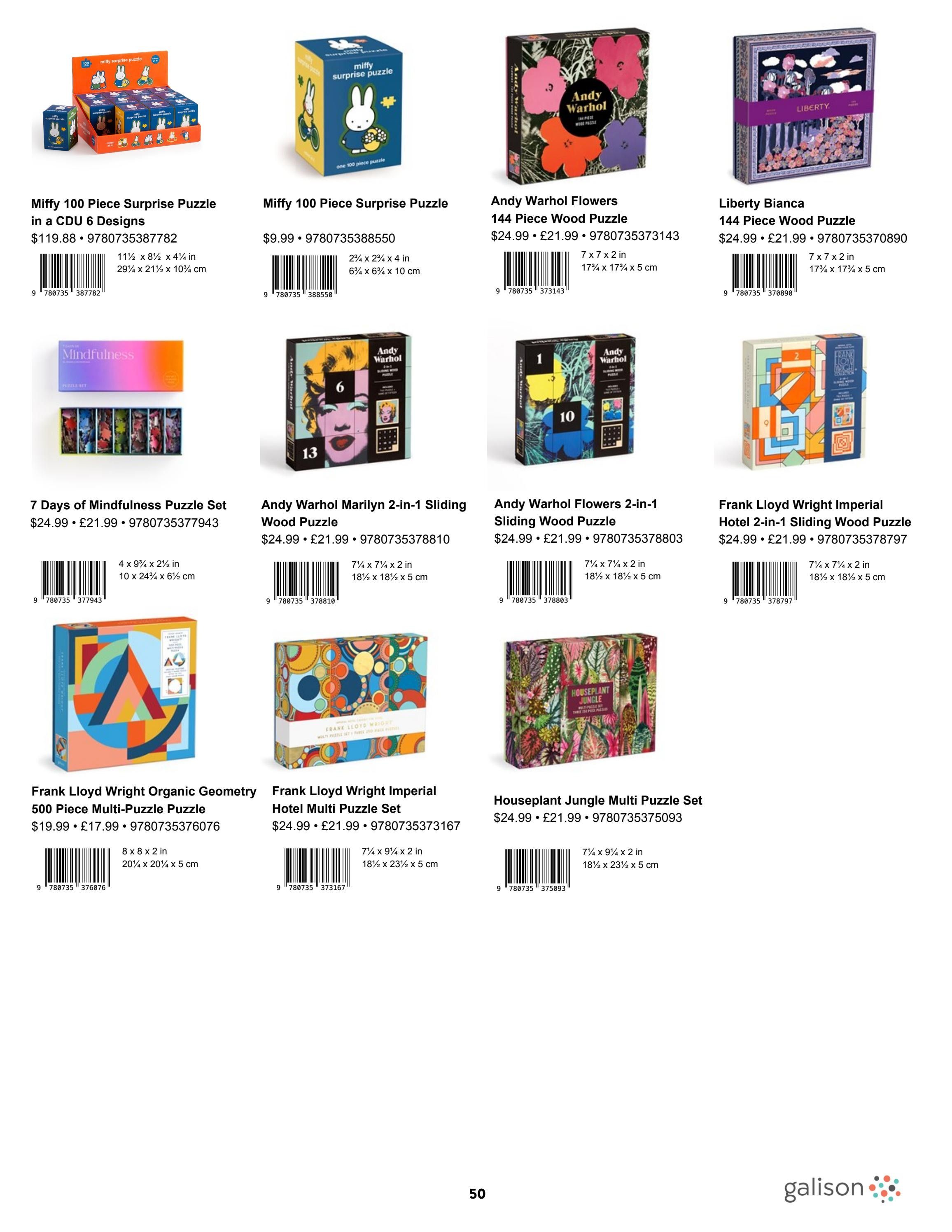 Galison Spring Gifts Catalog Weekly Ad January 1 - December 31, 2026