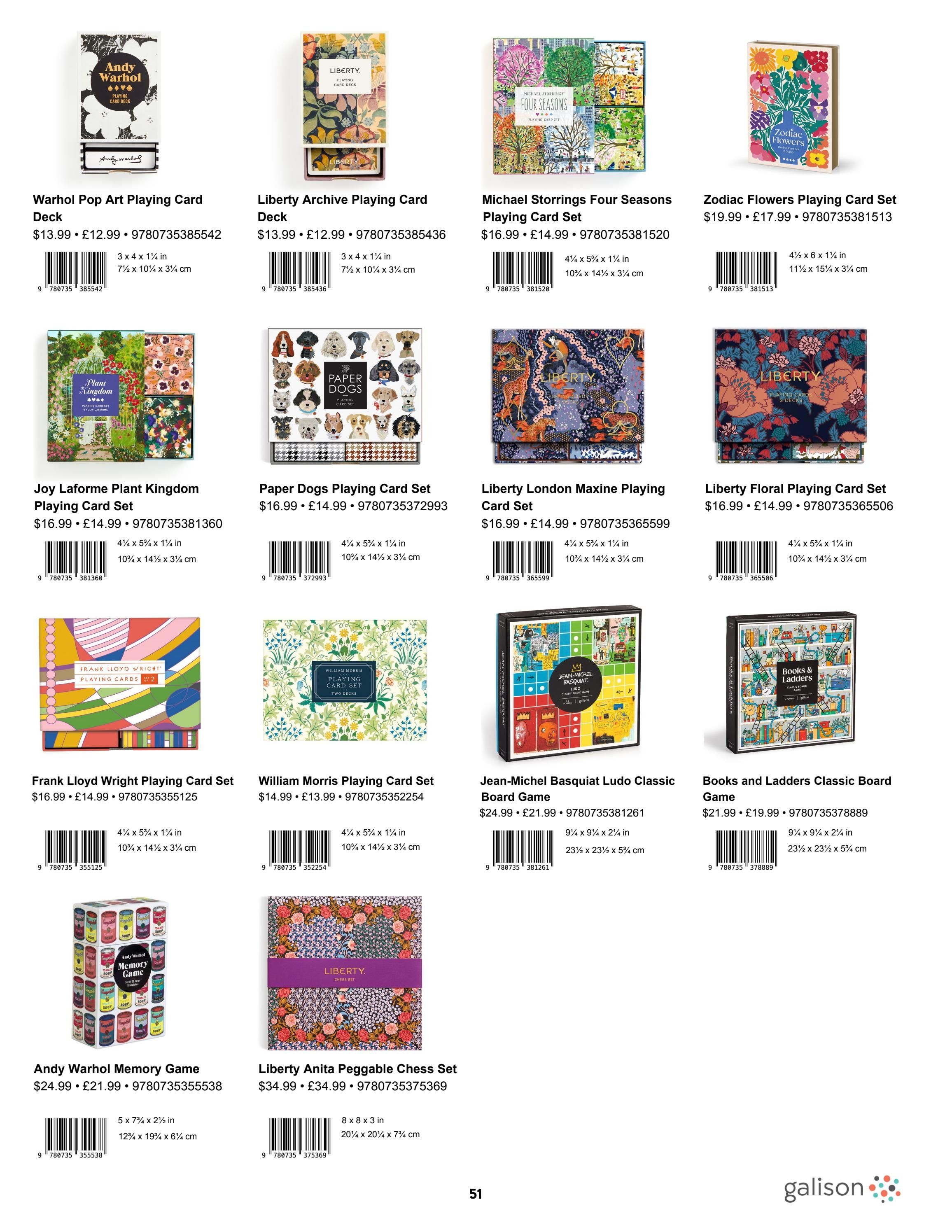 Galison Spring Gifts Catalog Weekly Ad January 1 - December 31, 2026