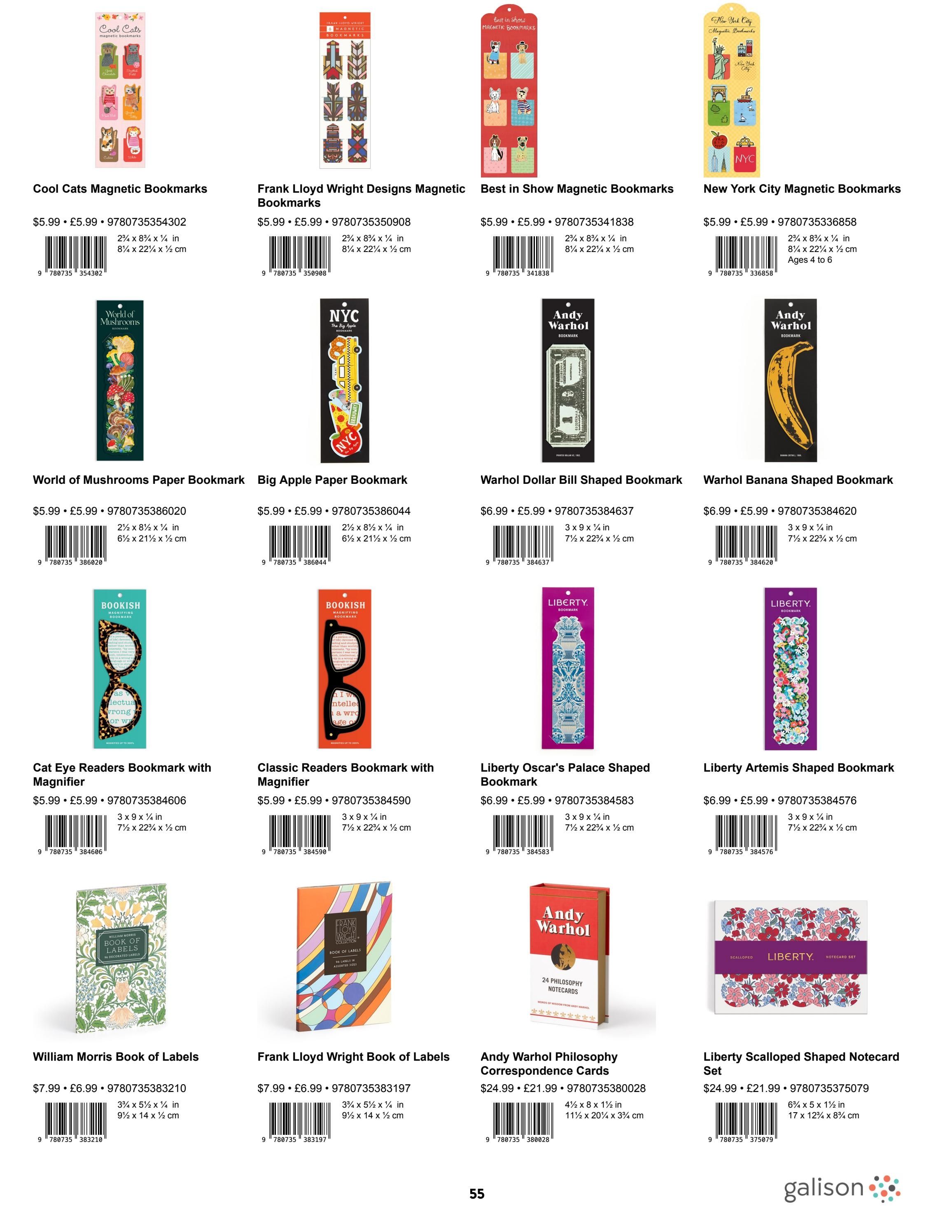 Galison Spring Gifts Catalog Weekly Ad January 1 - December 31, 2026