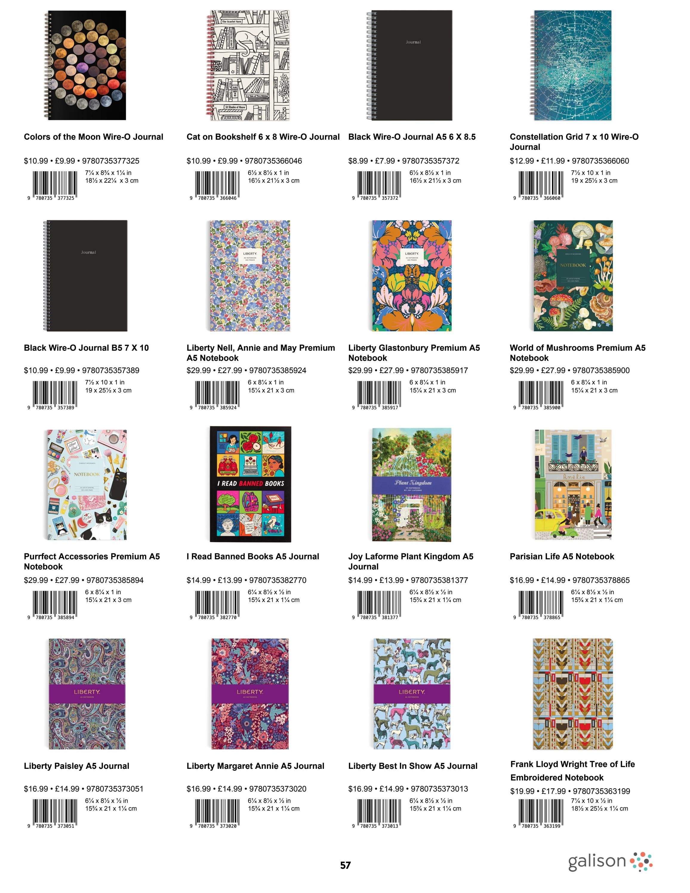 Galison Spring Gifts Catalog Weekly Ad January 1 - December 31, 2026