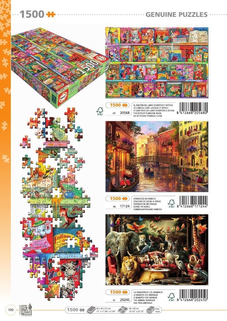 Educa Annual Puzzles and Games Catalog Weekly Ad January 1 - December 31, 2026