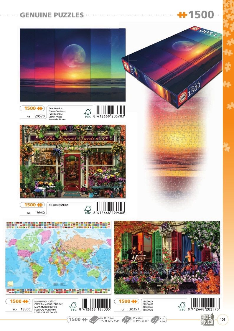Educa Annual Puzzles and Games Catalog Weekly Ad January 1 - December 31, 2026