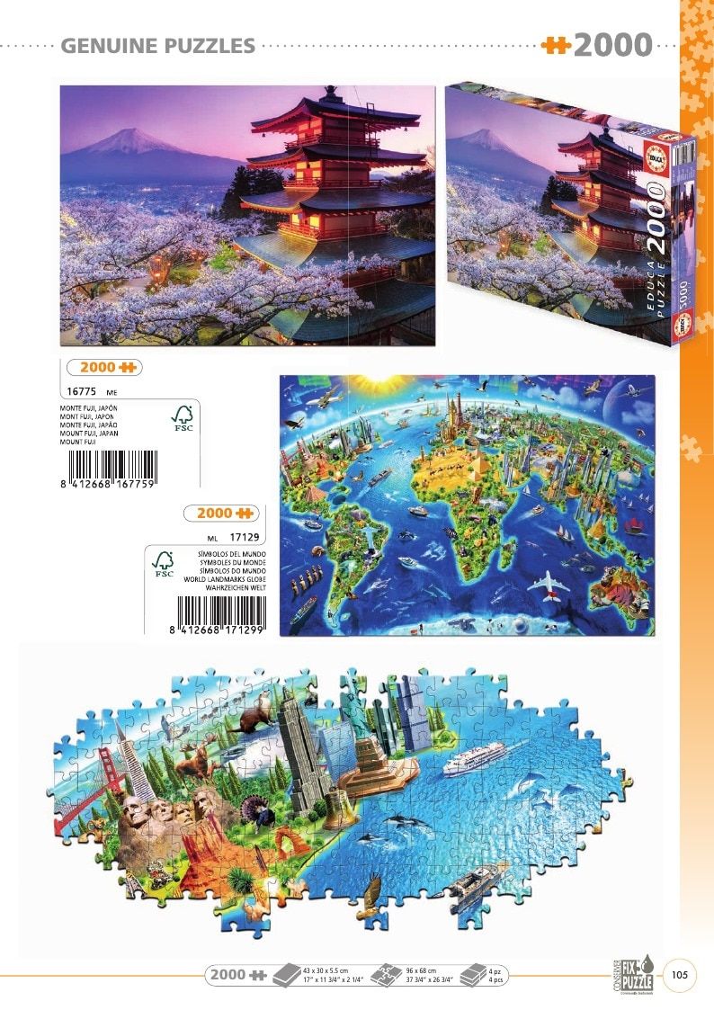 Educa Annual Puzzles and Games Catalog Weekly Ad January 1 - December 31, 2026