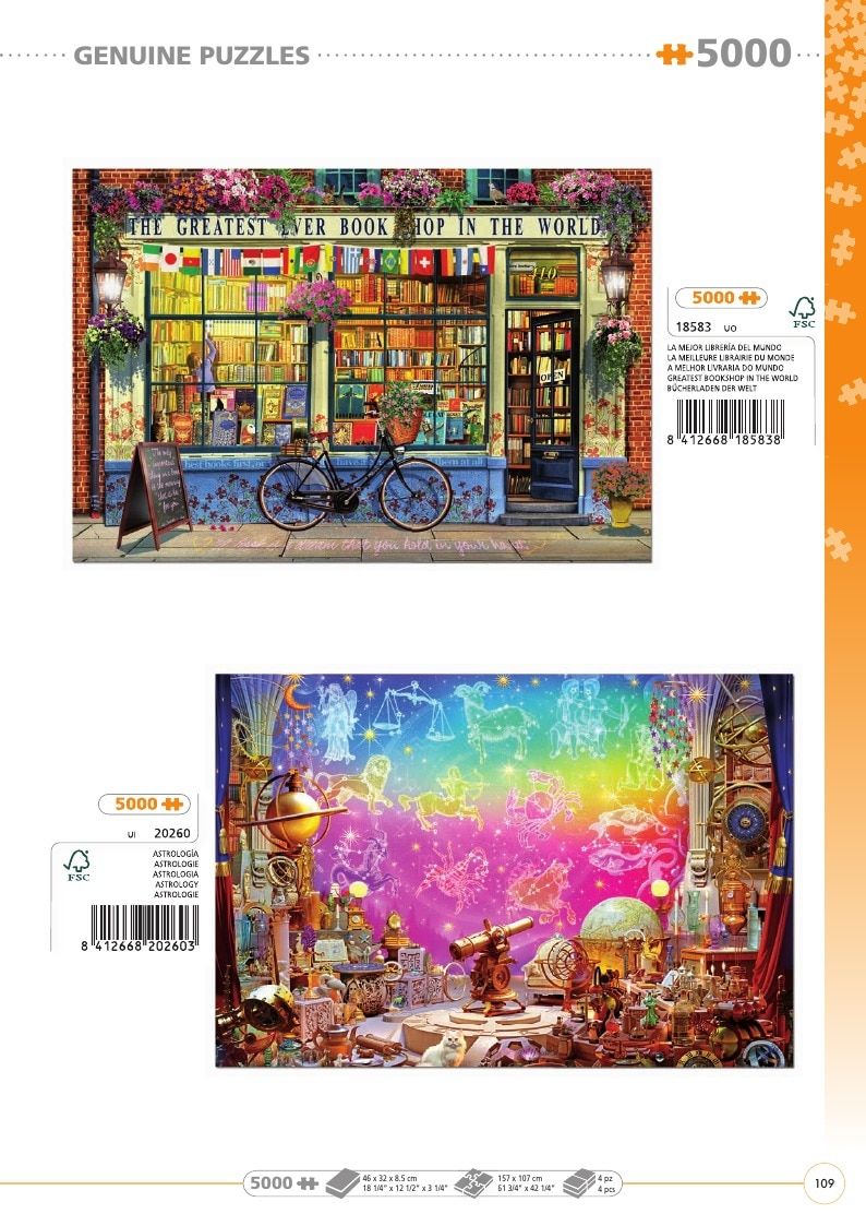 Educa Annual Puzzles and Games Catalog Weekly Ad January 1 - December 31, 2026