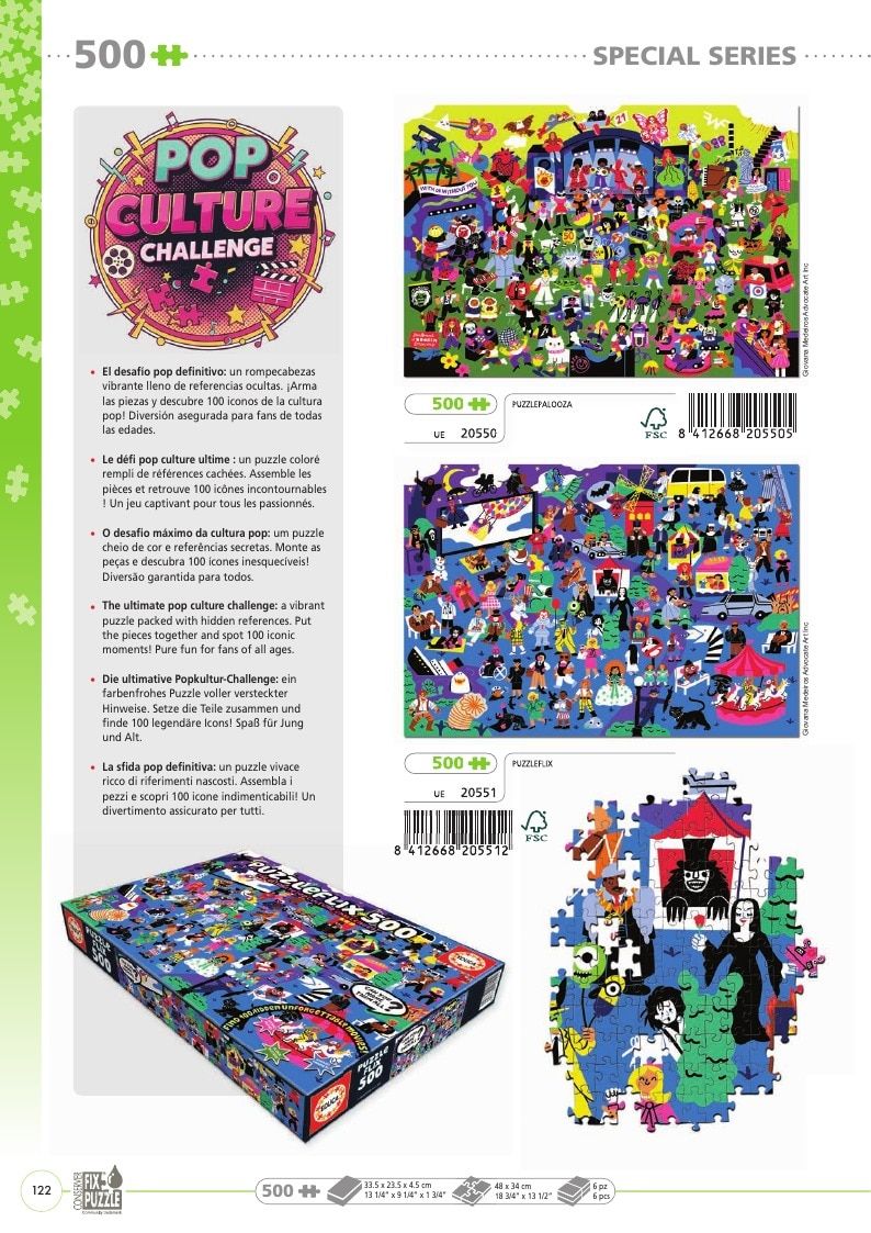 Educa Annual Puzzles and Games Catalog Weekly Ad January 1 - December 31, 2026