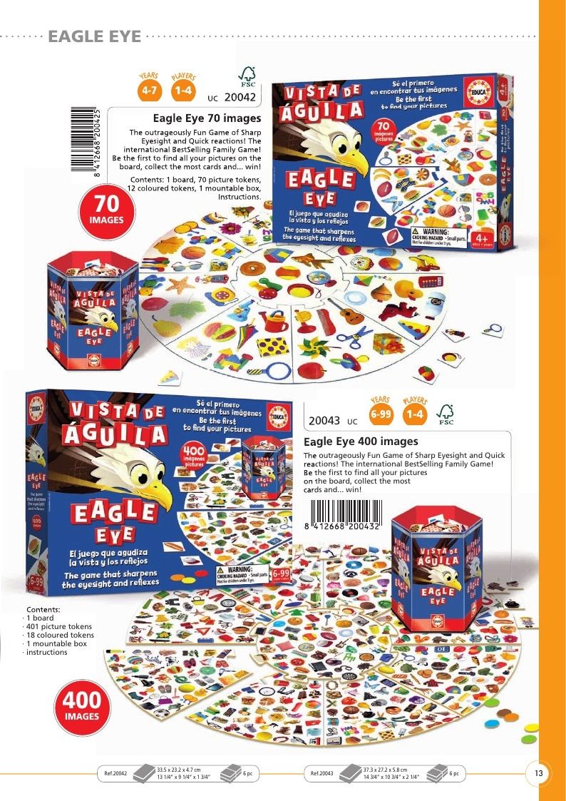 Educa Annual Puzzles and Games Catalog Weekly Ad January 1 - December 31, 2026