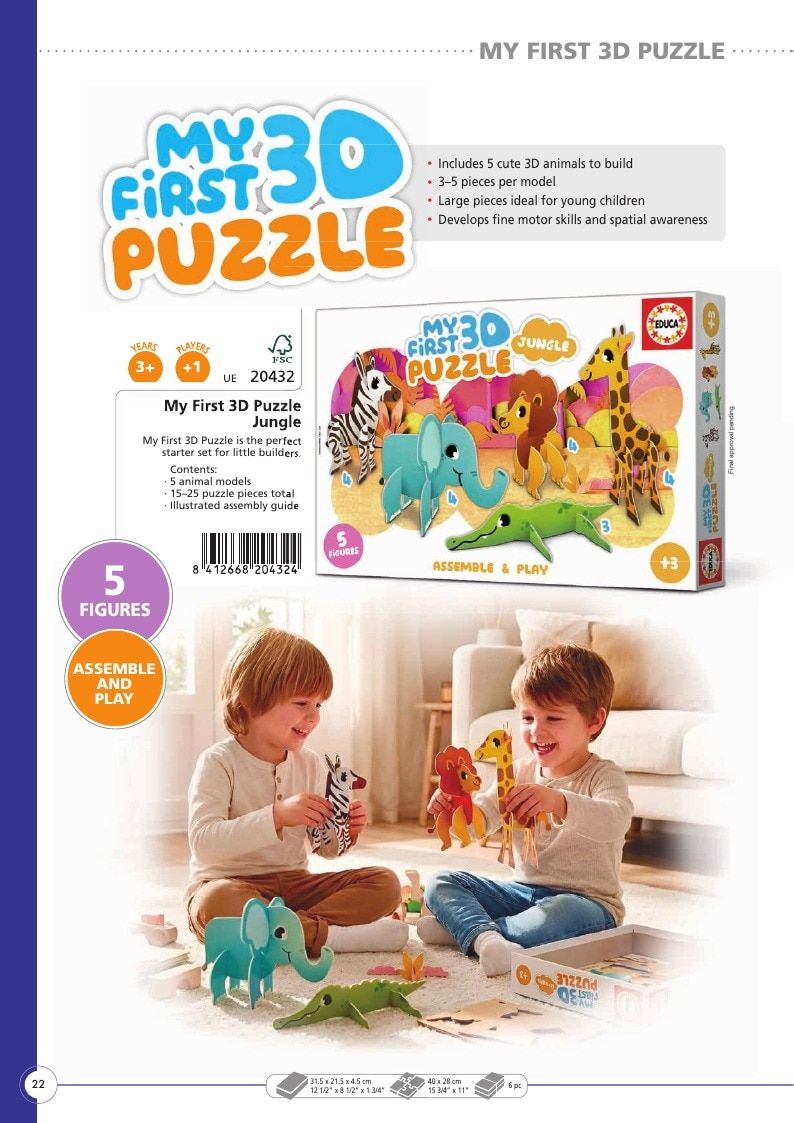 Educa Annual Puzzles and Games Catalog Weekly Ad January 1 - December 31, 2026
