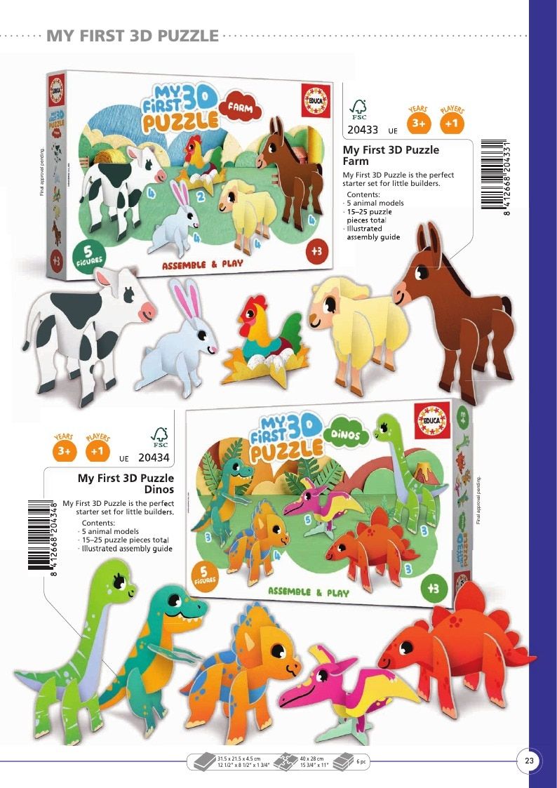 Educa Annual Puzzles and Games Catalog Weekly Ad January 1 - December 31, 2026