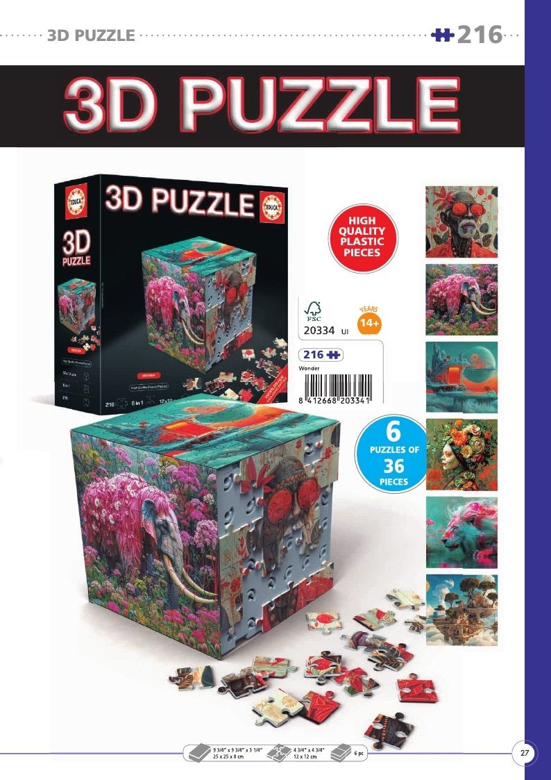 Educa Annual Puzzles and Games Catalog Weekly Ad January 1 - December 31, 2026
