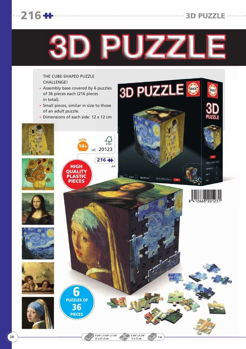Educa Annual Puzzles and Games Catalog Weekly Ad January 1 - December 31, 2026