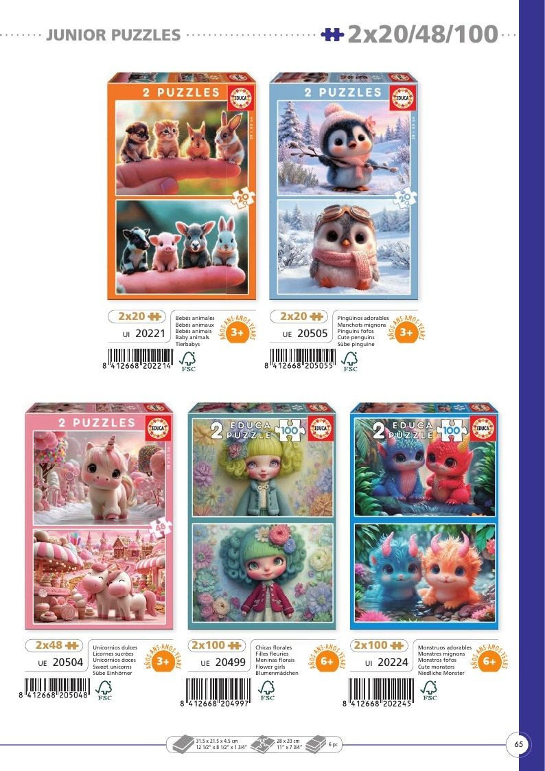 Educa Annual Puzzles and Games Catalog Weekly Ad January 1 - December 31, 2026