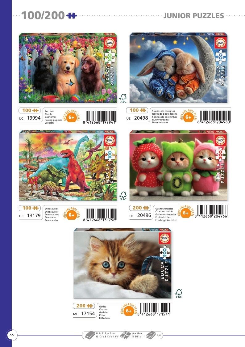 Educa Annual Puzzles and Games Catalog Weekly Ad January 1 - December 31, 2026