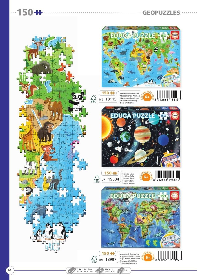Educa Annual Puzzles and Games Catalog Weekly Ad January 1 - December 31, 2026