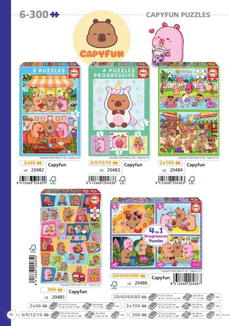 Educa Annual Puzzles and Games Catalog Weekly Ad January 1 - December 31, 2026