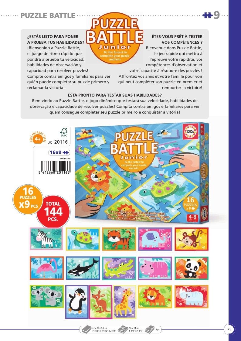 Educa Annual Puzzles and Games Catalog Weekly Ad January 1 - December 31, 2026