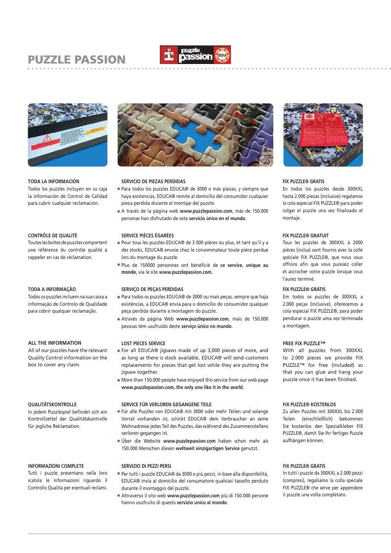 Educa Annual Puzzles and Games Catalog Weekly Ad January 1 - December 31, 2026