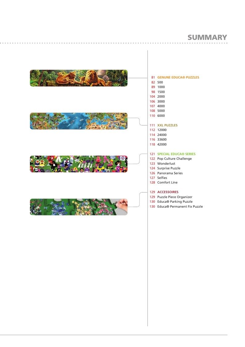 Educa Annual Puzzles and Games Catalog Weekly Ad January 1 - December 31, 2026