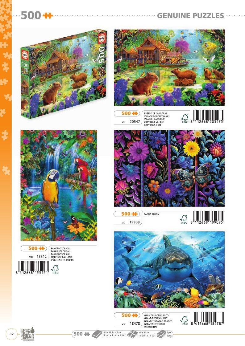 Educa Annual Puzzles and Games Catalog Weekly Ad January 1 - December 31, 2026