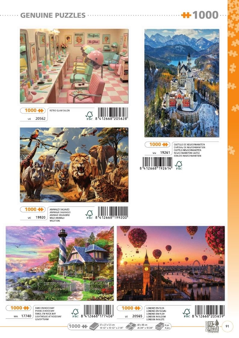 Educa Annual Puzzles and Games Catalog Weekly Ad January 1 - December 31, 2026