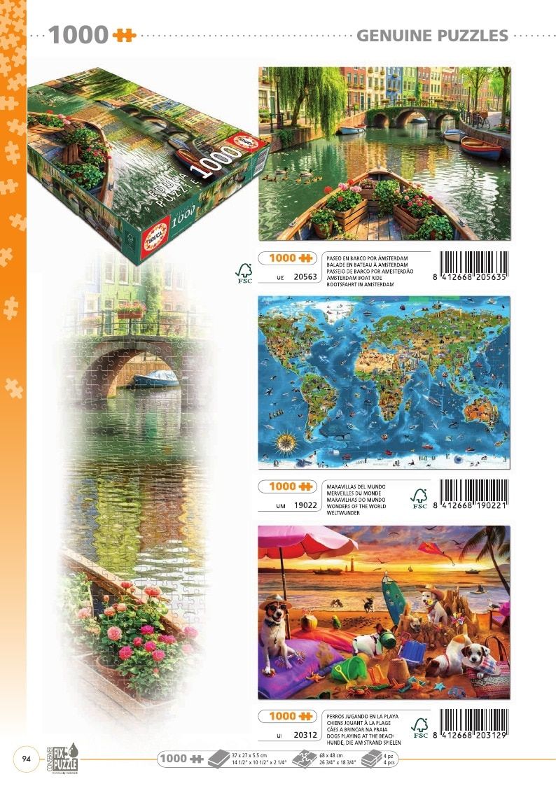 Educa Annual Puzzles and Games Catalog Weekly Ad January 1 - December 31, 2026