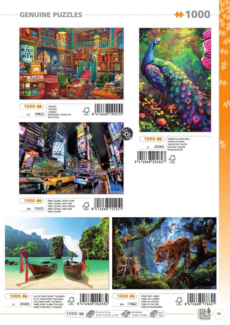 Educa Annual Puzzles and Games Catalog Weekly Ad January 1 - December 31, 2026