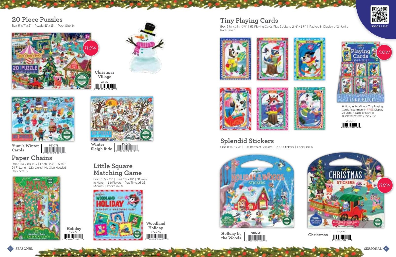 eeBoo Holiday Toys and Games Catalog Weekly Ad January 1 - December 31, 2026
