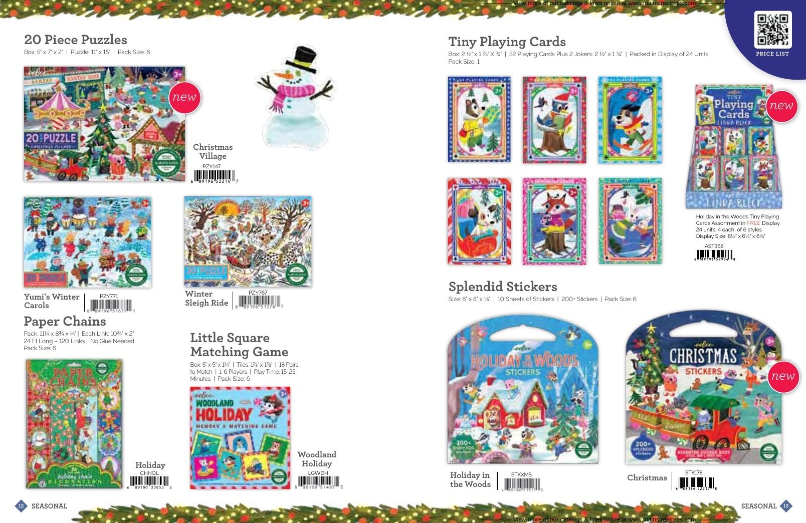 eeBoo Holiday Toys and Games Catalog Weekly Ad January 1 - December 31, 2026